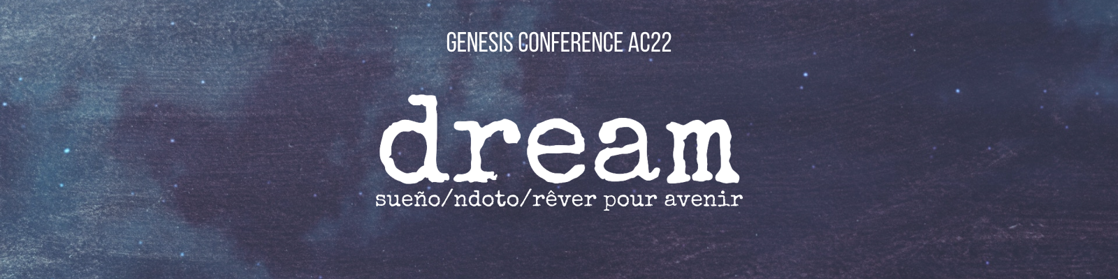Annual Conference 2022: dream – Genesis FMC